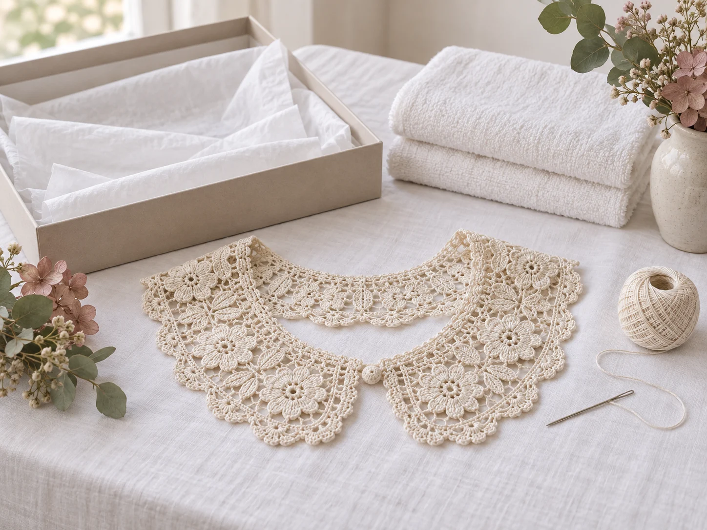How to care for handmade lace