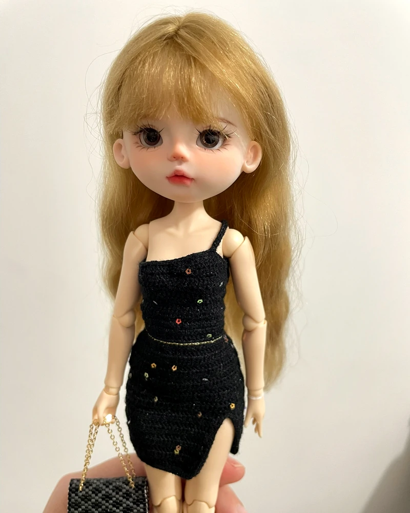 Black Doll Dress