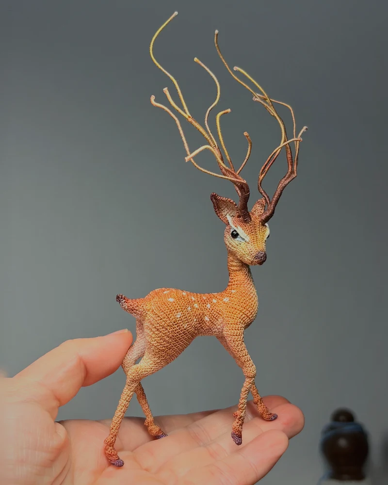 Crocheted Deer