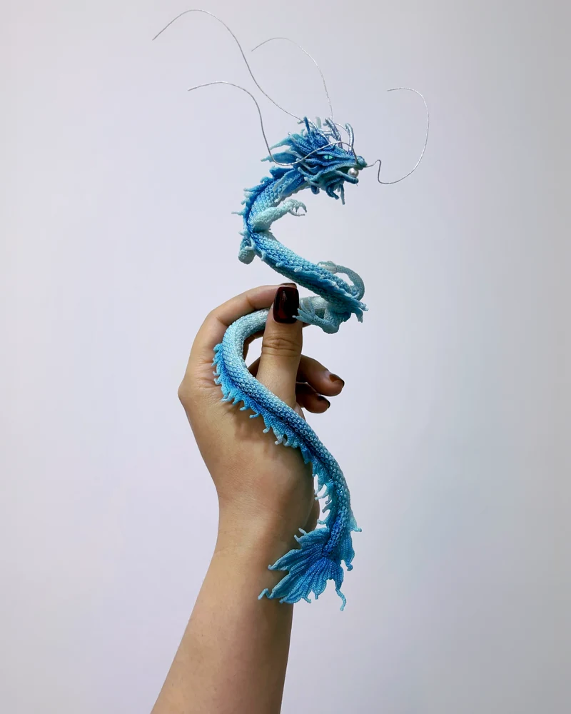 Crocheted Dragon