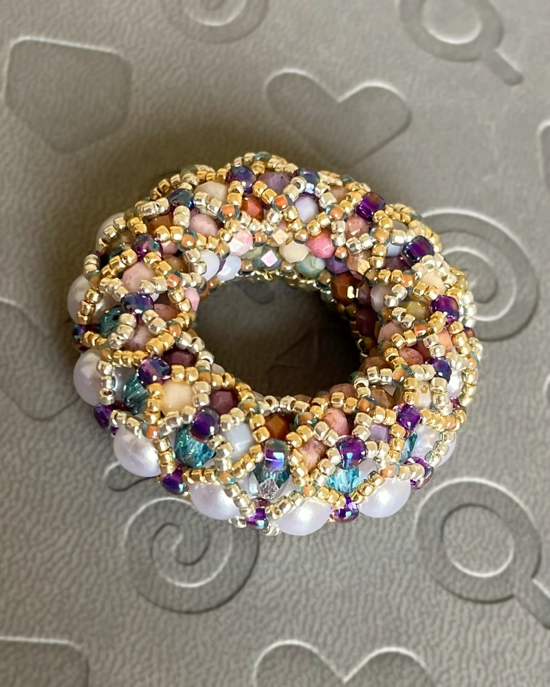 Donut Brooch