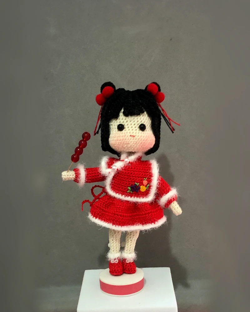 Red Festive Doll