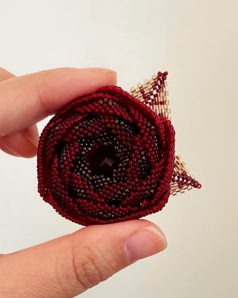 Rose Brooch