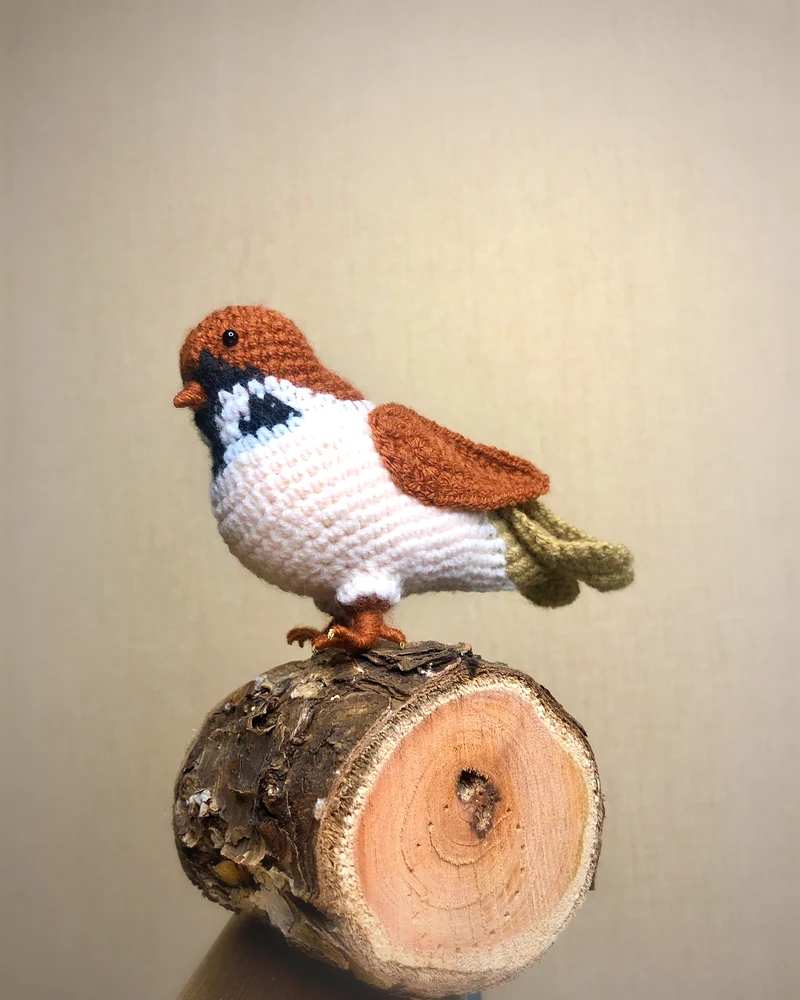 Crochet Sparrow