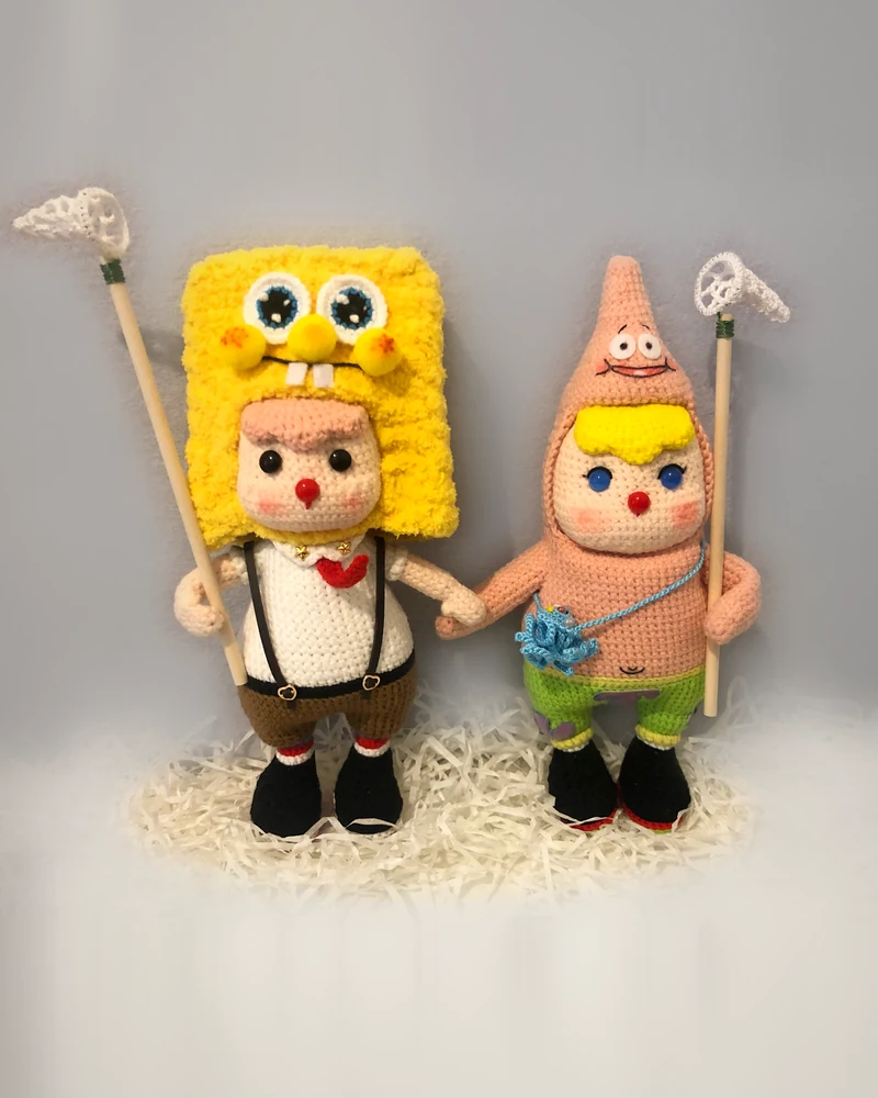 SpongeBob & Patrick Doll Duo