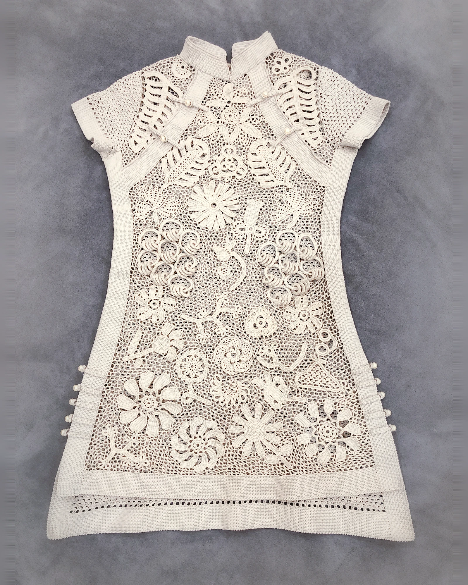 Yulinglong crochet qipao